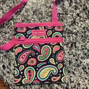 Simply Southern paisley print crossbody bag